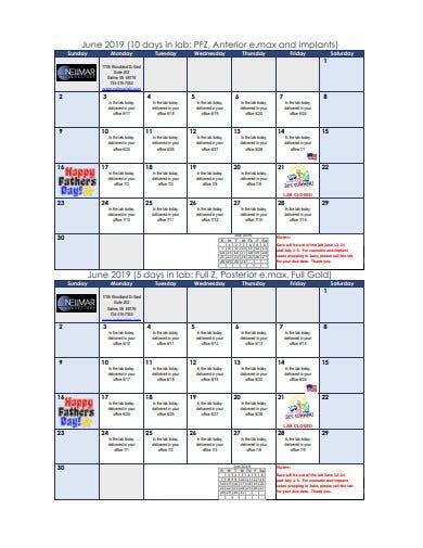 3 Office Calendar Templates In Pdf Doc Free And Premium Templates
