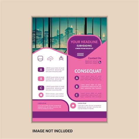 Premium Vector Vector A4 Size Corporate Business Flyer Design