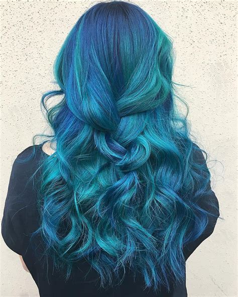 12 mermaid hair ideas that will transform you into a real life ariel mermaid hair color