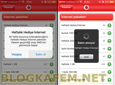 Vodafone dan 1 Haftalık Ücretsiz 1 GB İnternet Kampanyası BLOGKAFEM NET