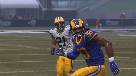 Madden 19 All Madden Gameplay Packers Vs Rams Ps4 Full Game Youtube