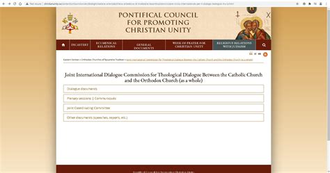 Agreements Between Christians Catholic And Other Churches 2022