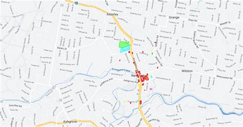 Land Use Map Of Newmarket Scribble Maps