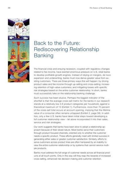 rediscovering relationship banking mckinsey and company