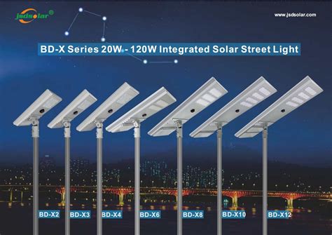 Patent Big Dipper Series All In One 20w To 120w Solar Street Light