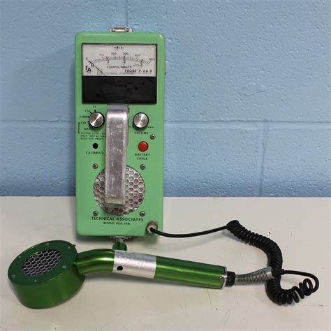 Technical Associates Model PUG1 Geiger Counter Radiation Meter With Pa