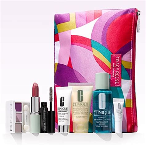 Clinique 8pc 85 Value Even Better Spring T Set With Cosmetic Bag