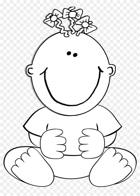 Exclusive Ideas Baby Clipart Black And White Cute Boy Baby Clip Art Png