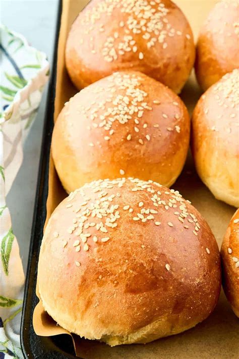 How To Make Perfect Soft And Fluffy Brioche Burger Buns At Home