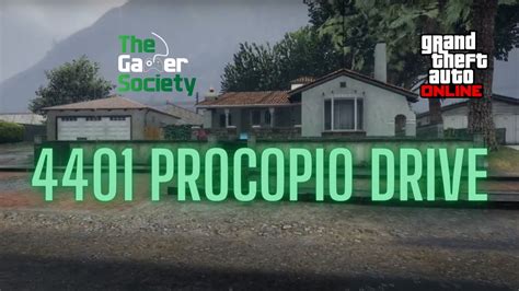 Grand Theft Auto V 4401 Procopio Drive 165000 Paleto Bay