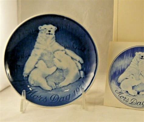 1974 Bing And Grondahl Mothers Day Plate New In Box Ebay