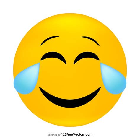 Face With Tears Of Joy Emoji Emoji Tears Of Joy Graphic Image