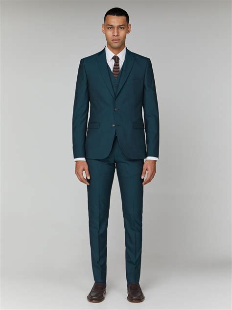 You can find a whole variety of brands that make mens suits. Teal Tonic Camden Jacket | Ben Sherman