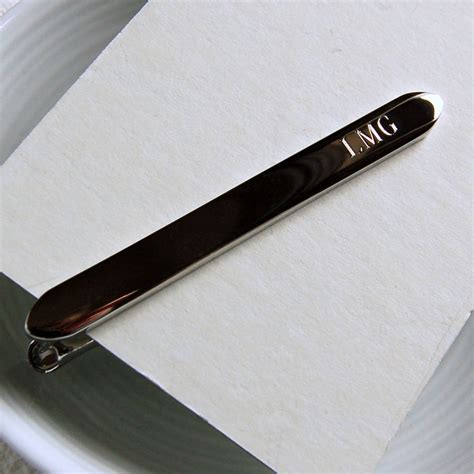 Personalised Tie Clip By Highland Angel