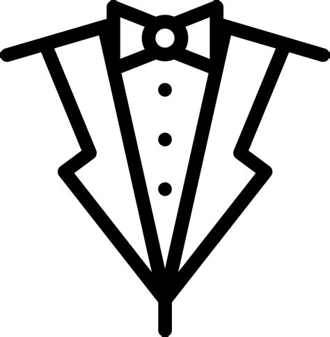 Suit And Bow Tie Comments Clipart Full Size Clipart 5313494