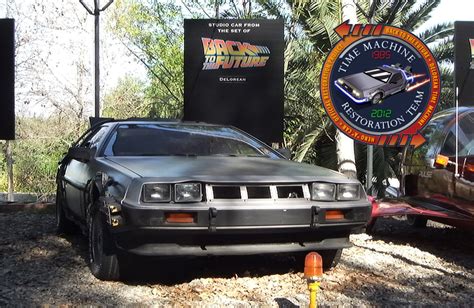 Back To The Future Trilogy — Outatime Saving The Delorean Time