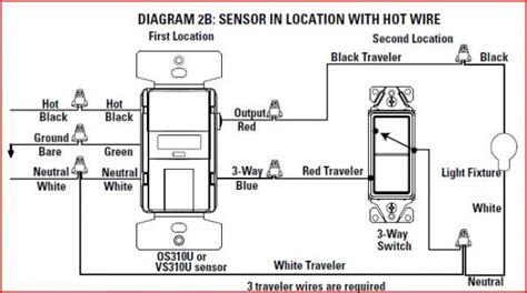 3 Way Motion Sensor Switch Wiring