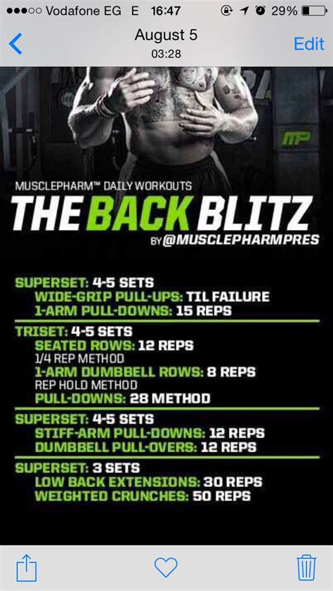 20 Musclepharm Back And Bis Fat Burning Absworkoutcircuit