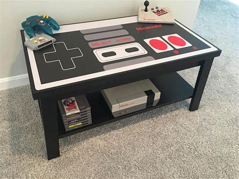 Besides the table itself, whoever buys it will get a copy of super mario bros., two standard nes controllers that plug into ports on the side of the table, and a console repair kit. Nintendo Custom NES Retro Video Game Controller Coffee ...