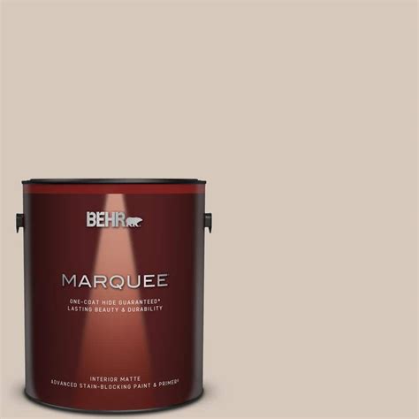 Behr Marquee 1 Gal N230 2 Old Map Matte Interior Paint And Primer