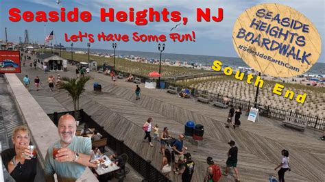 Seaside Heights New Jersey Boardwalk And Beach South End The Real Jersey Shore Youtube