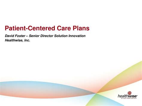Ppt Patient Centered Care Plans Powerpoint Presentation Free