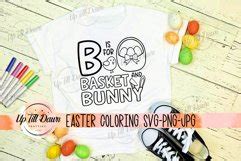 Easter Coloring Shirt SVG, Toddler Easter SVG (1121388)