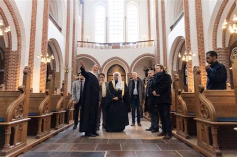 In Denmark He Dr Mohammad Alissa Toured Roskilde Cathedral And Engaged With Church Leaders On
