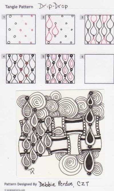 Maybe you would like to learn more about one of these? Zentangle Patterns Step By Step | Zentangle patterns, Tangle patterns, Doodle patterns