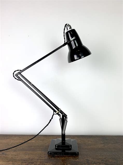 Browse more items in the shop. Herbert Terry anglepoise lamp in black with tulip shade ...
