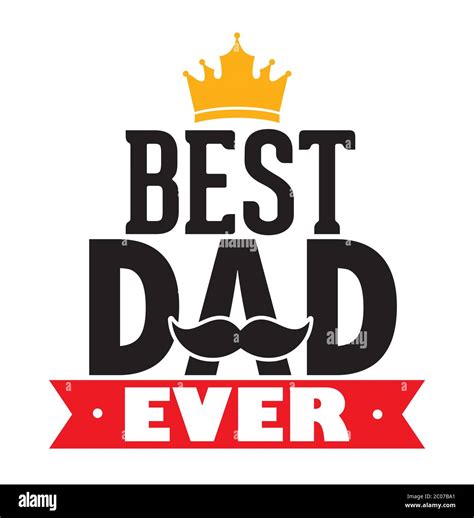 Best Dad Ever Typography Backgroundhappy Fathers Day Background