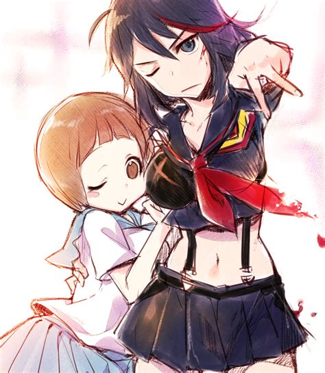 Mako X Ryuko Kill La Kill Mako Ship Art Anime Couples Lesbian