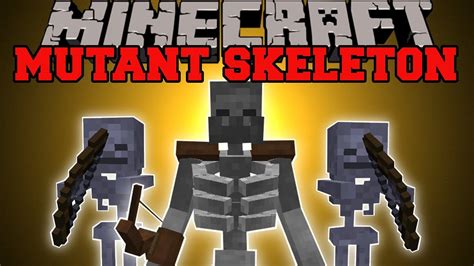 Minecraft Mutant Skeleton Mod Massive Skeleton With Epic Abilities