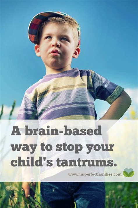 How To Stop Tantrums According To Brain Research