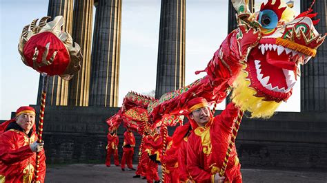 Dragon Dance Launches Chinese New Year Celebrations At Edinburgh Uk Cgtn
