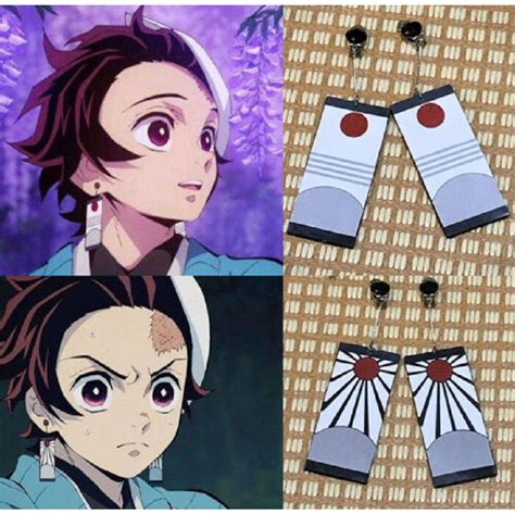 Kimetsu No Yaiba Hanafuda Earrings Ubicaciondepersonascdmxgobmx