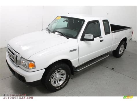 2008 Ford Ranger Xlt Supercab 4x4 In Oxford White Photo 7 A63107