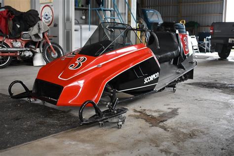 scorpion sno pro vintage sled polaris snowmobile snowmobile