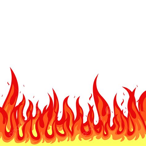 Fire Vector Background Fire Vector Flame Png And Vector With