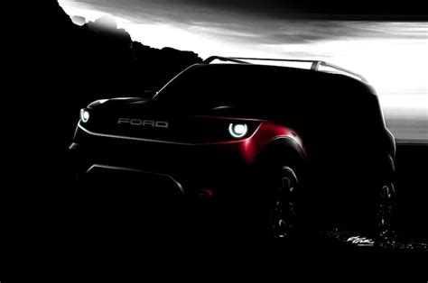 Ford Gives Us A Peek At Its Suv Future Teases 2020 Bronco And Mini Suv