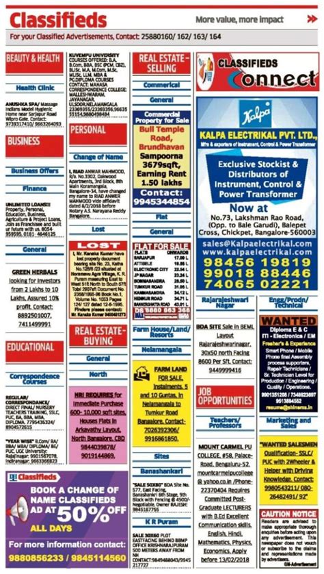 5 Reasons You Should Opt For Classified Ads In Deccan Herald