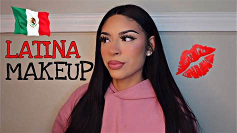 Latina Makeup Tutorial Covering My Facetattoos Youtube