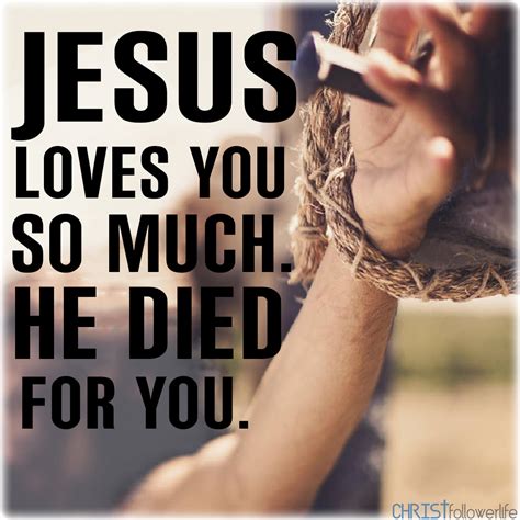 I Died For You Jesus