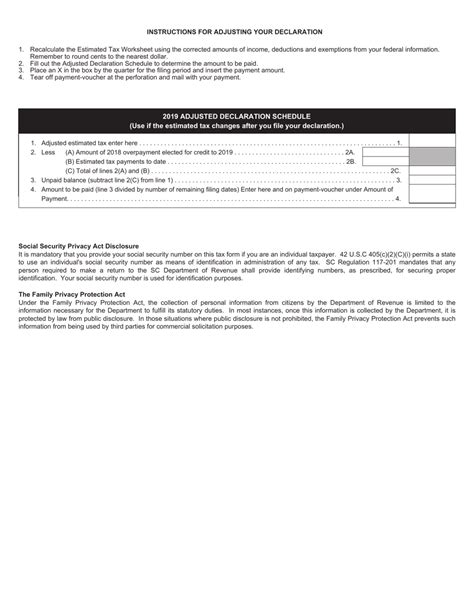 Form Sc1040es 2019 Fill Out Sign Online And Download Printable Pdf