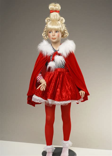 Kids The Grinch Style Cindy Lou Who Costume