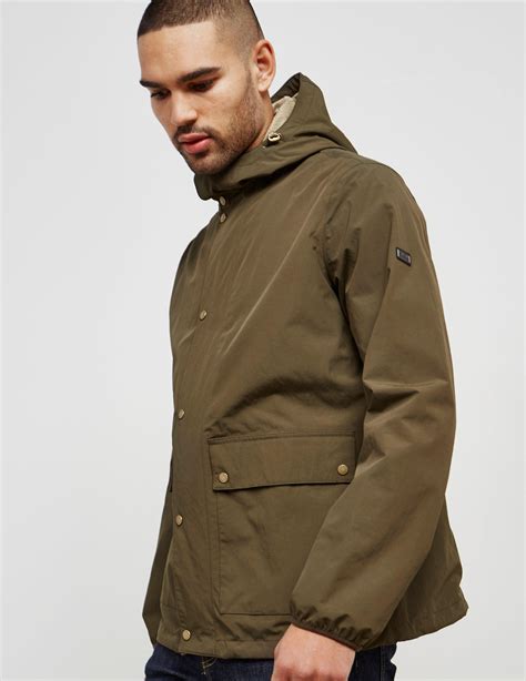 Barbour Synthetic Mens International Weir Waterproof Lightweight Jacket