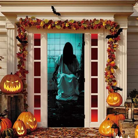 20 House Door Decoration For Halloween 2020 The Architecture Designs