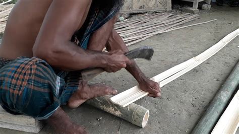 Bamboo Cutting Primitive Techniques In Village Bamboo Cutting Skills