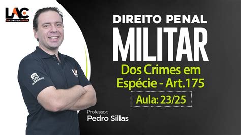 Direito Penal Militar Dos Crimes em Espécie Art Aulas Grátis YouTube