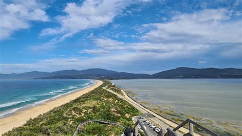 The Neck Lookout On Beautiful Bruny Island Tasmania Raustralia